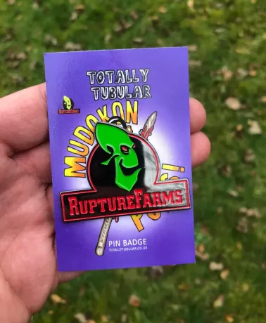 ODDWORLD: ABE'S ODDYSEE - Rupture Farms Logo enamel metal Pin Badge