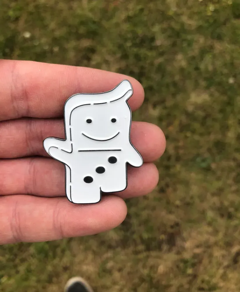 No One Can Stop MR. DOMINO! - Mr Domino enamel pin badge