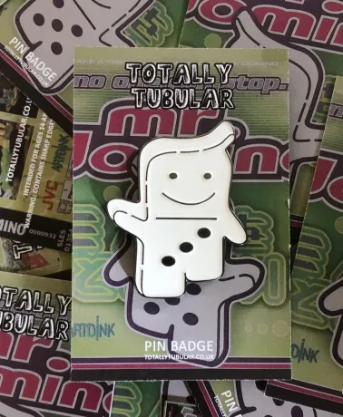 No One Can Stop MR. DOMINO! - Mr Domino enamel pin badge