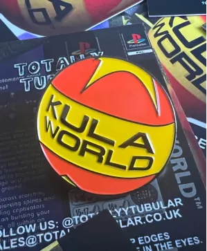 KULA WORLD ball enamel metal Pin Badge