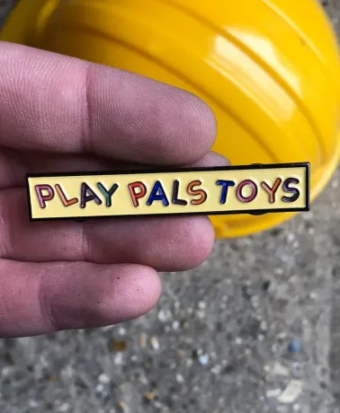 Child's Play Play Pals Toys company enamel pin badge