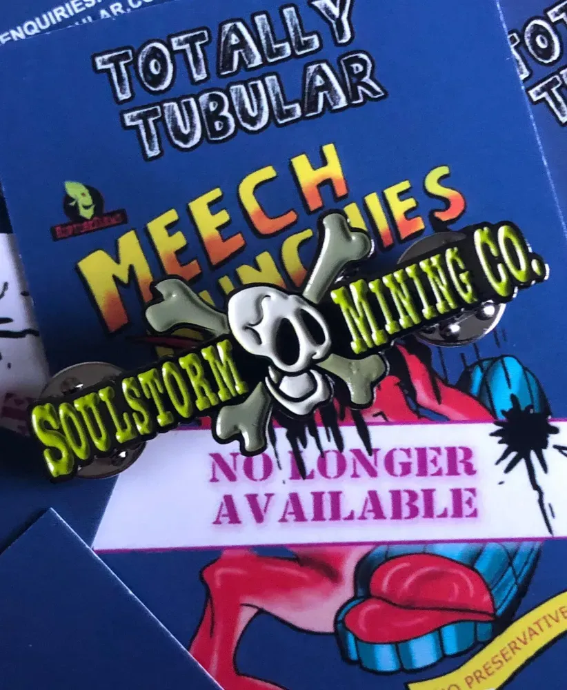 Oddworld Abe's Exoddus SoulStorm Mining Co. hard enamel pin badge