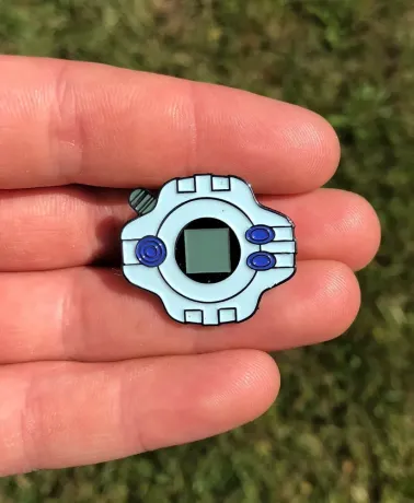Digimon Adventure Taichi Digivice hard enamel pin badge