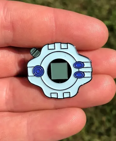 Digimon Adventure Taichi Digivice hard enamel pin badge