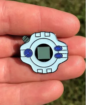 Digimon Adventure Taichi Digivice hard enamel pin badge