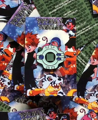 Digimon Adventure Taichi Digivice hard enamel pin badge