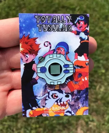 Digimon Adventure Taichi Digivice hard enamel pin badge