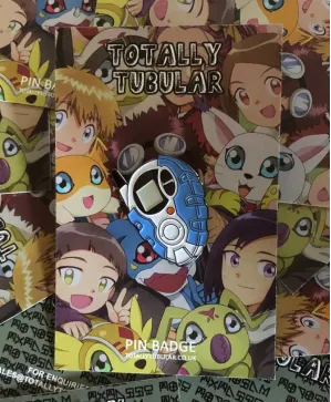 Digimon Adventure D-3 Digivice hard enamel pin badge