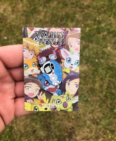 Digimon Adventure D-3 Digivice hard enamel pin badge