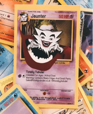 POKEMON x 1966 BATMAN TV series Jaunter  (Haunter and The Joker) enamel Pin Badge