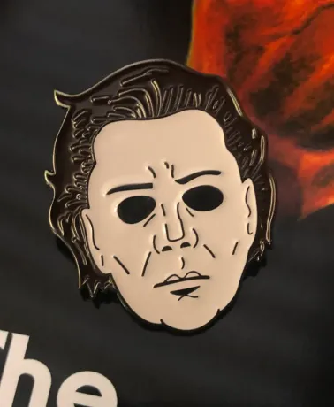 Halloween Michael Myers Face enamel Pin Badges