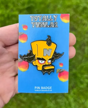 Crash Bandicoot ps1 Doctor Neo Cortex hard enamel pin badge