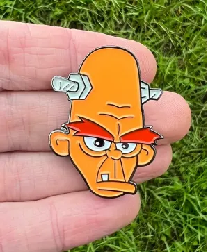 Crash Bandicoot ps1 Doctor Nitrus Brio hard enamel pin badge