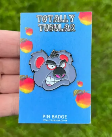Crash Bandicoot ps1 Koala Kong hard enamel pin badge