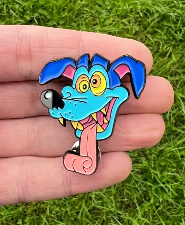 Crash Bandicoot ps1 Ripper Roo hard enamel pin badge