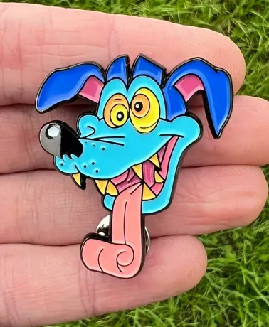 Crash Bandicoot ps1 Ripper Roo hard enamel pin badge