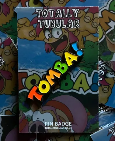 TOMBA! LOGO enamel metal Pin Badge