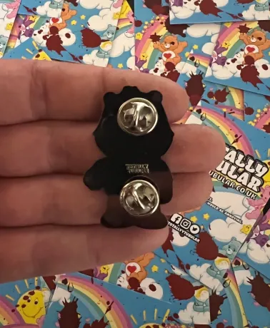 INTENSIVE CARE BEAR build-ER-bear edition enamel metal Pin Badge