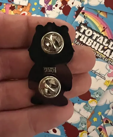 INTENSIVE CARE BEAR face enamel metal Pin Badge
