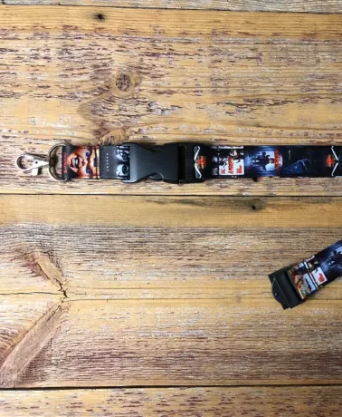 Child's Play 1,2 & 3, Bride of Chucky All Over Print polyester Lanyard