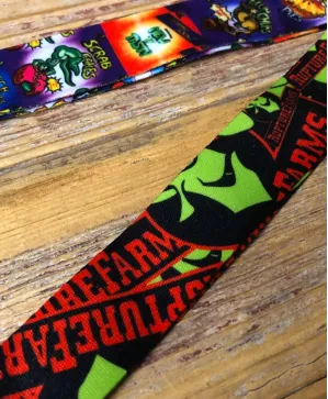 ODDWORLD food posters All Over Print polyester Lanyard