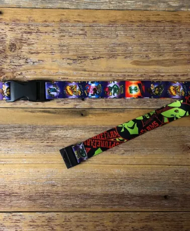 ODDWORLD food posters All Over Print polyester Lanyard