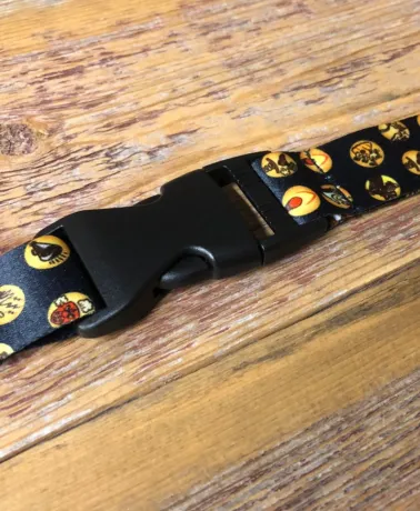 BIOSHOCK Plasmid symbols Cyclone Trap, Electro Bolt, Enrage ect All Over Print polyester Lanyard