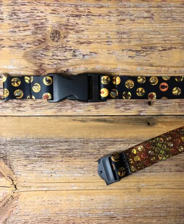 BIOSHOCK Plasmid symbols Cyclone Trap, Electro Bolt, Enrage ect All Over Print polyester Lanyard
