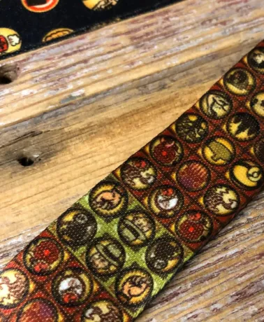 BIOSHOCK Plasmid symbols Cyclone Trap, Electro Bolt, Enrage ect All Over Print polyester Lanyard