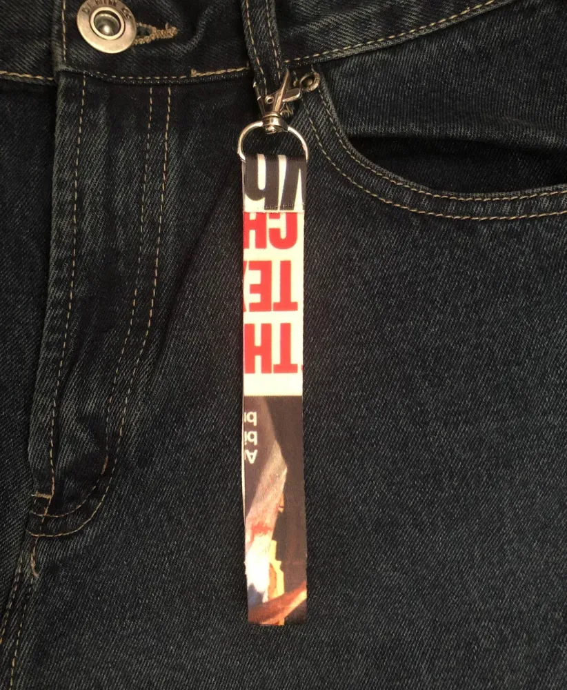 The Texas Chainsaw Massacre (VHS edition) All Over Print Keychain Keyring (K'DANGLE)