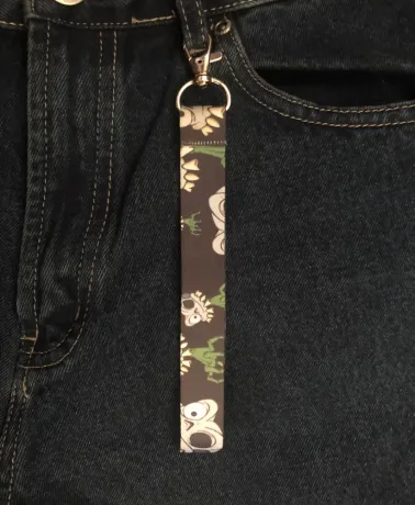 Medievil Dan-Hand and symbols All Over Print Keychain (K'DANGLE)