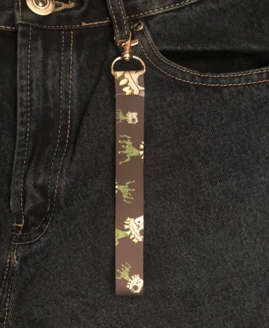 Medievil Dan-Hand and symbols All Over Print Keychain (K'DANGLE)