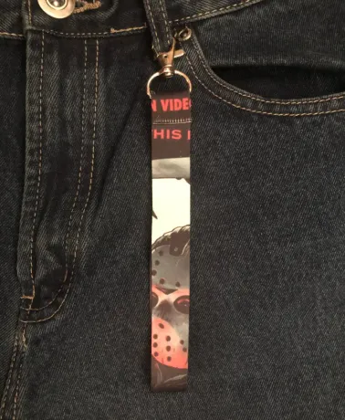 Friday the 13th Jason Voorhees Poster All Over Print Keychain (K'DANGLE)