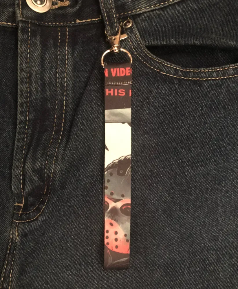 Friday the 13th Jason Voorhees Poster All Over Print Keychain (K'DANGLE)