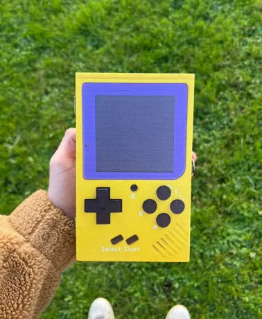 GAME BOY WOODEN KEEPSAKE BOX (EMPTY)