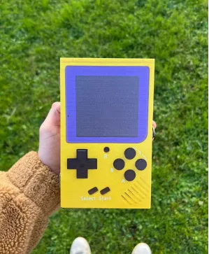 GAME BOY WOODEN KEEPSAKE BOX (EMPTY)